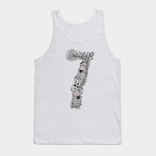 Seven (Buu&Luu Alphabet) Tank Top